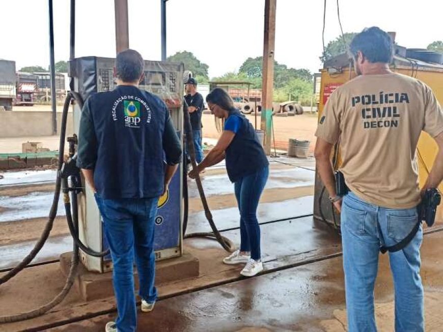 Fiscalização da ANP apreende 92 mil litros de combustível irregular em Campo Grande