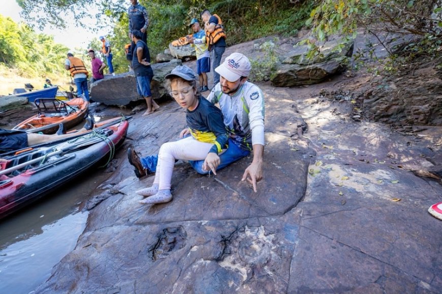 Pegadas de Dinossauros Transformam Nioaque em Destino Turístico