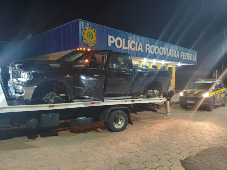 Fuga em Alta Velocidade Termina com Apreensão de 863 kg de Maconha em Bataguassu