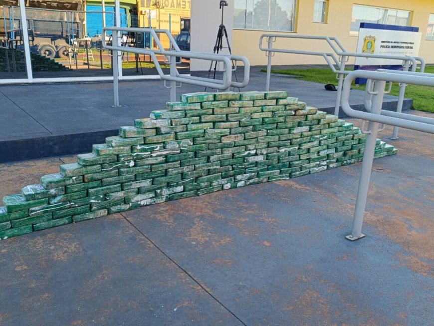 Motorista Preso com 315kg de Cocaína em Dourados