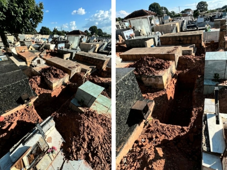 Irregularidades no Cemitério de Naviraí são investigadas pelo MPMS