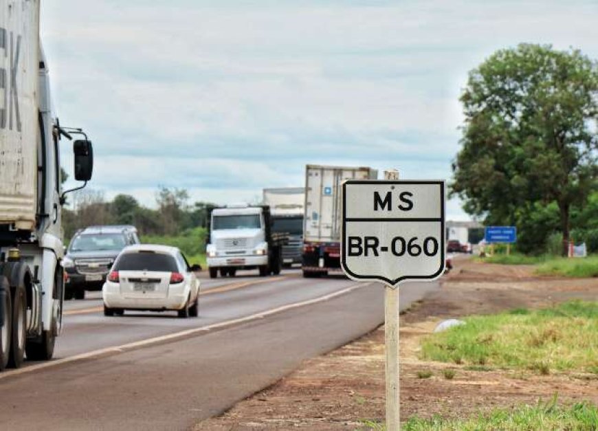 Mato Grosso do Sul tem 2 mil km de rodovias com baixa segurança