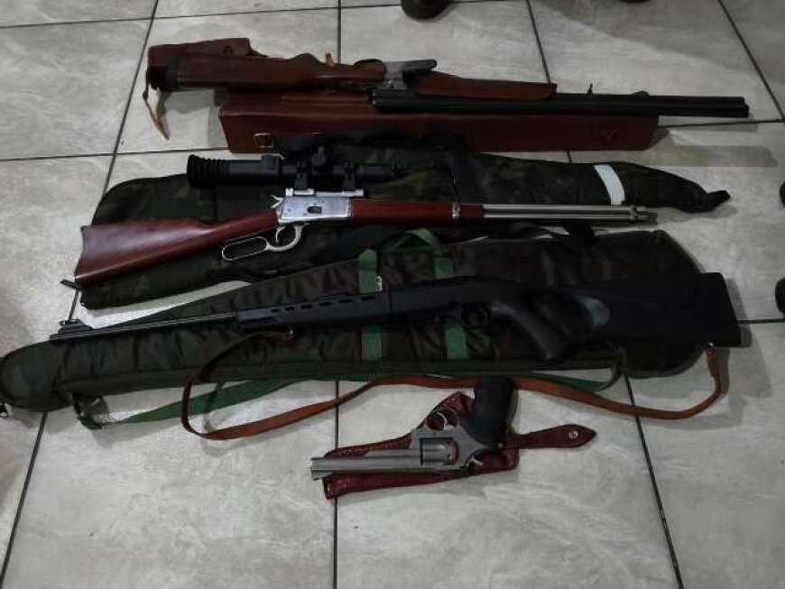 Empresário é preso por ter arsenal bélico em casa