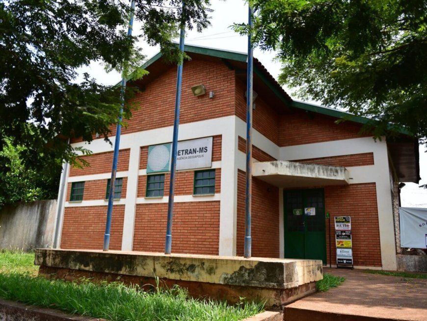 Agência do Detran de Deodápolis suspende atendimento por 5 dias