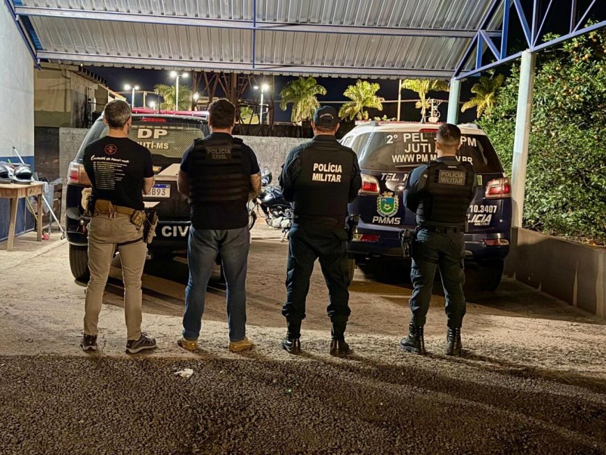 Traficante que fugiu da polícia é preso em ação conjunta com policiais civis e militares