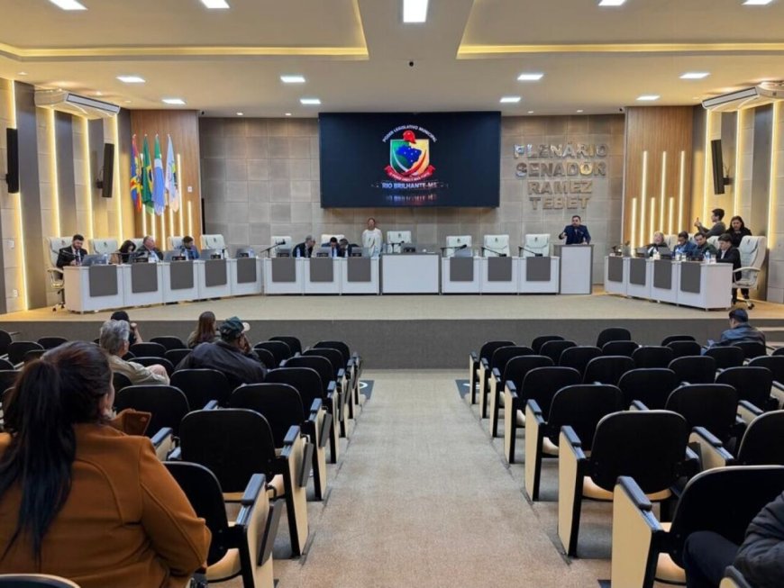 Legislativo de Rio Brilhante apresenta propostas para saúde, infraestrutura e agricultura