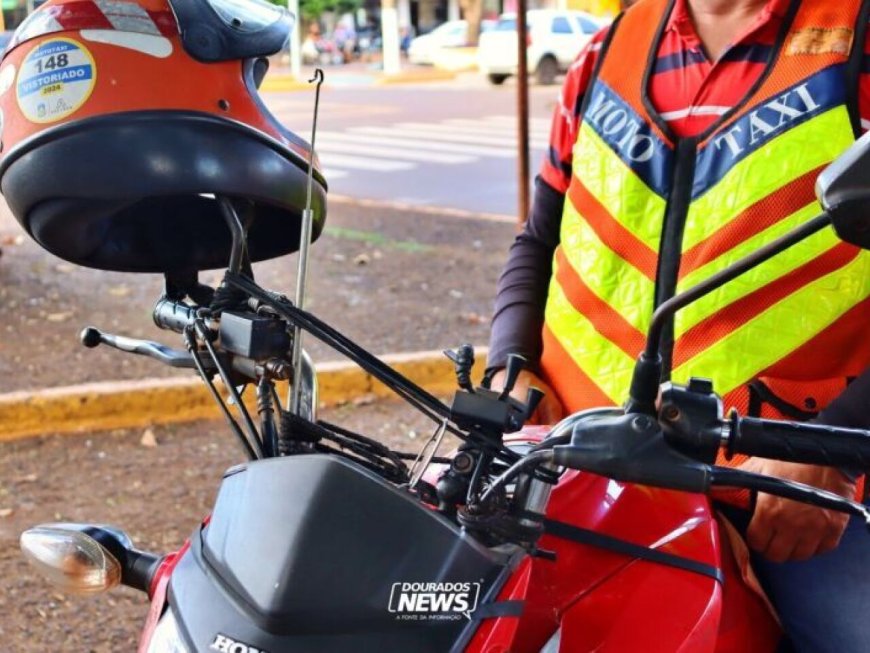 Vistoria de Mototaxistas Começa Hoje em Dourados