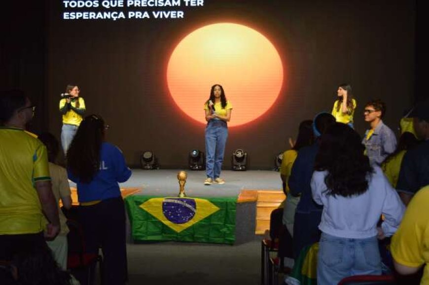 Fé e Futebol: Igreja Batista Transforma Culto em Torcida Pela Seleção