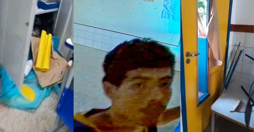 Homem invade Emei, furta materiais e destrói salas em Campo Grande