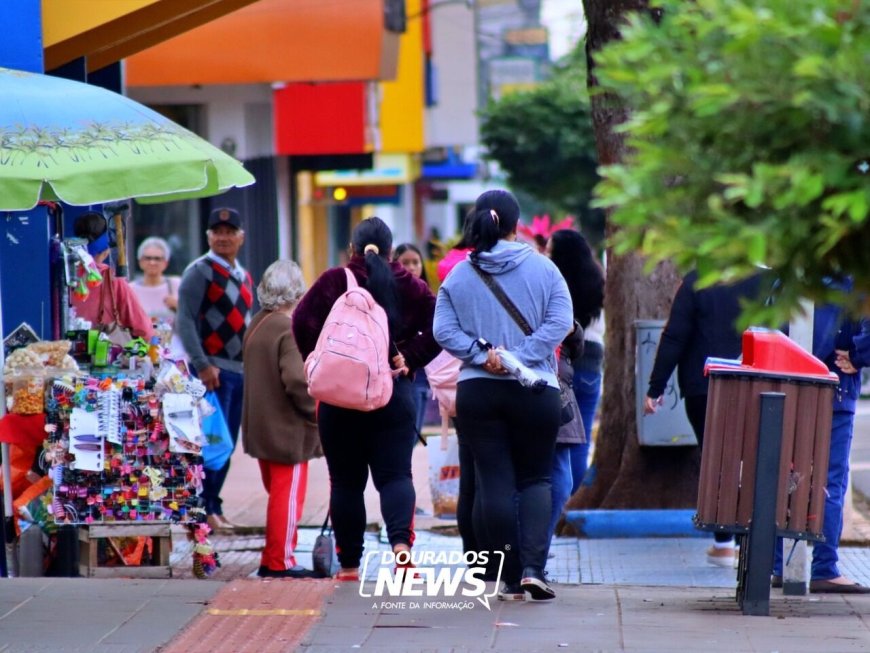 Inverno Chega com Frio Intenso e Chuva em Dourados