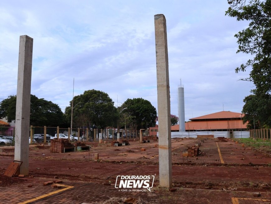 Retomada de obra do hortifruti da Feira inclui barracão e melhorias