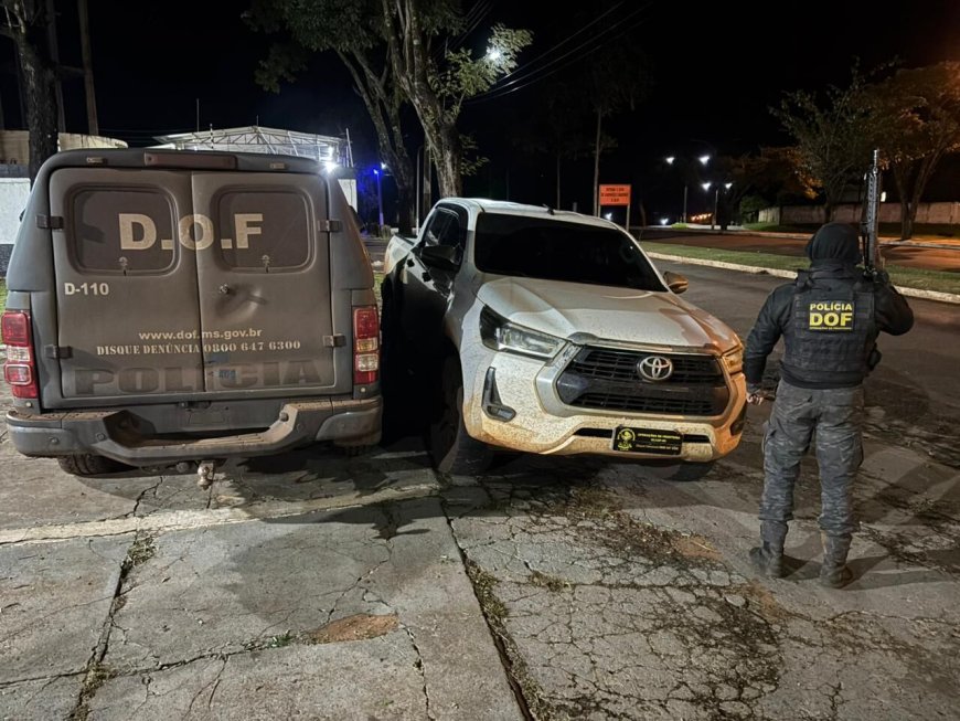 Polícia prende homem com caminhonete adulterada após pagar R$ 180 mil pelo veículo