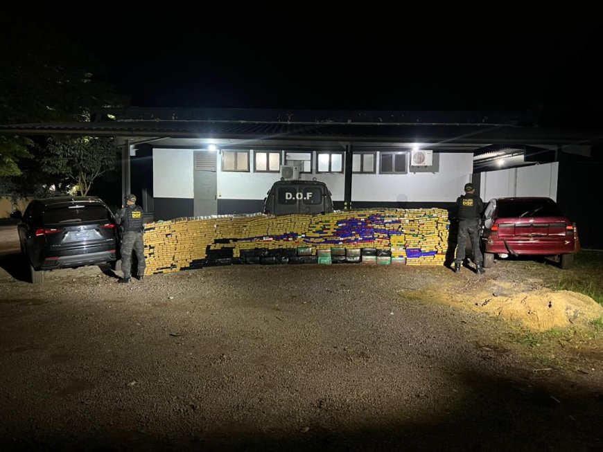 Polícia Apreende Mais de 2,4 Toneladas de Maconha em Imóvel Abandonado