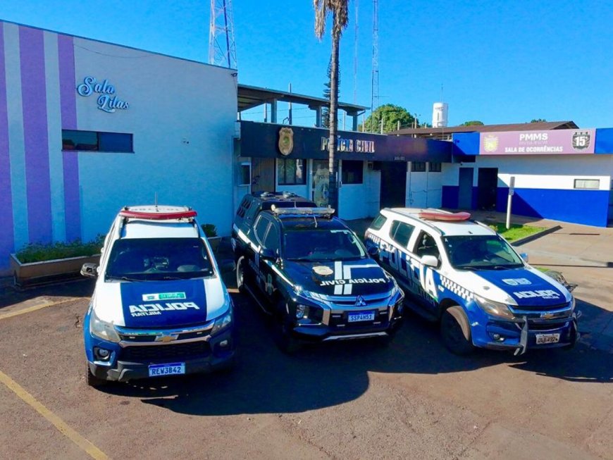 Operação conjunta prende cinco e apreende adolescente por tráfico em Maracaju