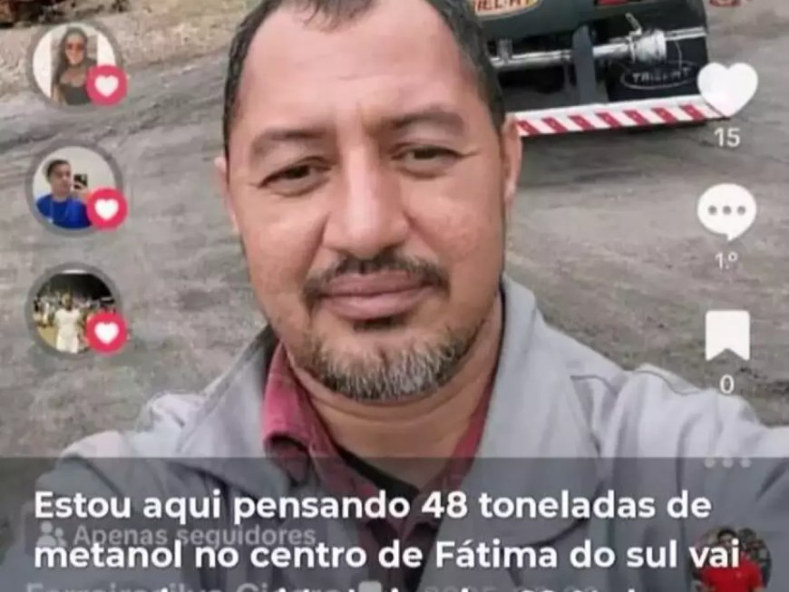 Homem é preso após ameaçar explodir cidade de Fátima do Sul com metanol