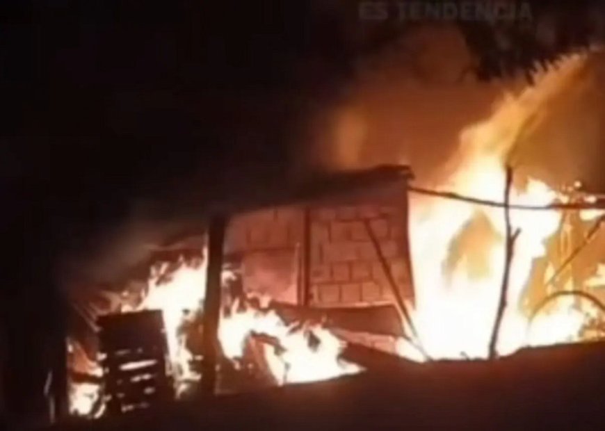 Incêndio destrói casa em Ponta Porã e deixa homem gravemente ferido