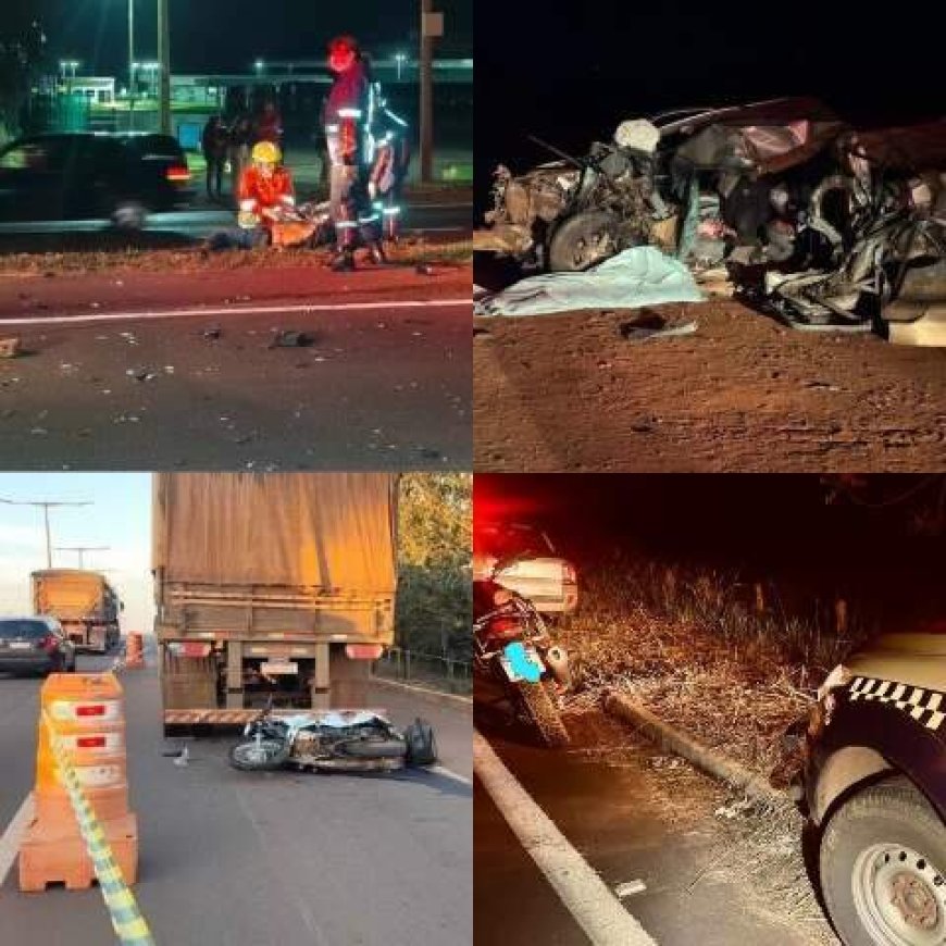 Quatro Mortos em Acidentes nas Rodovias de Mato Grosso do Sul