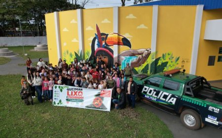 Estudantes de Eldorado recebem orientações sobre prevenção de incêndios e educação ambiental