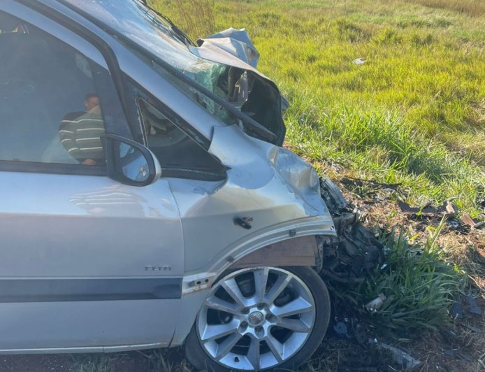 Tragédia na BR-463: Colisão frontal deixa três pessoas mortas entre Dourados e Ponta Porã