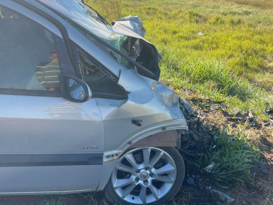 Tragédia na BR-463: Colisão frontal deixa três pessoas mortas entre Dourados e Ponta Porã