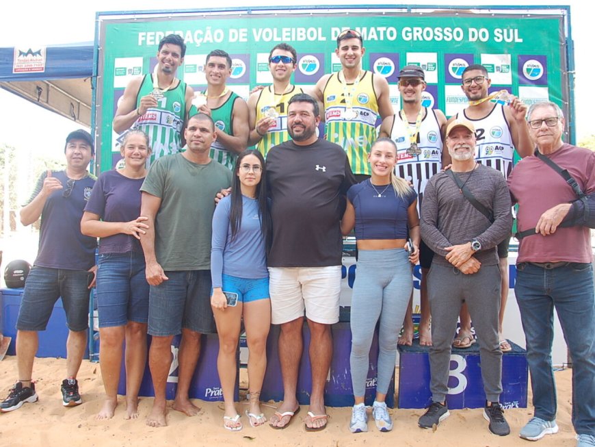 Circuito Estadual de Vôlei de Praia define os últimos campeões em Dourados
