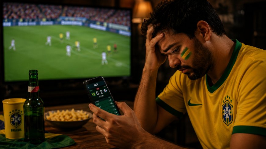 Brasil Perdeu, Mas as Apostas Já Tinham Estragado a Graça do Futebol