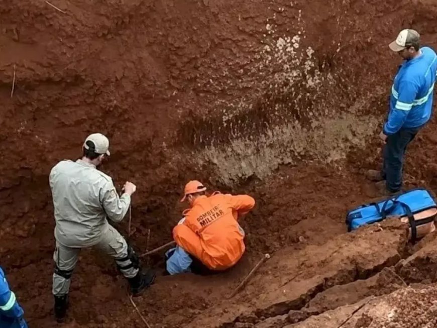 Trabalhador Sobrevive a Soterramento em Obra de Drenagem em Batayporã