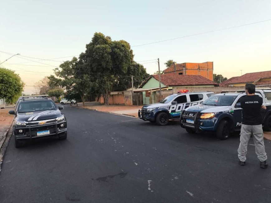 14 pessoas são presas em operação conjunta contra organizações criminosas