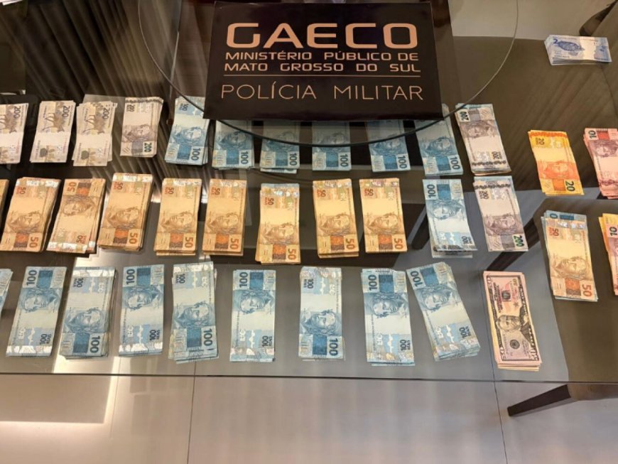 Operação contra fraudes em licitações em MS apreende mais de R$ 3 milhões