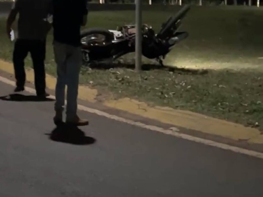Motociclista Gravemente Ferido em Acidente em Caarapó