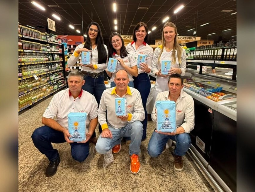Talita Alimentos Lança Nova Identidade Visual da Farinha Safra Argentina no Supermercado Abevê