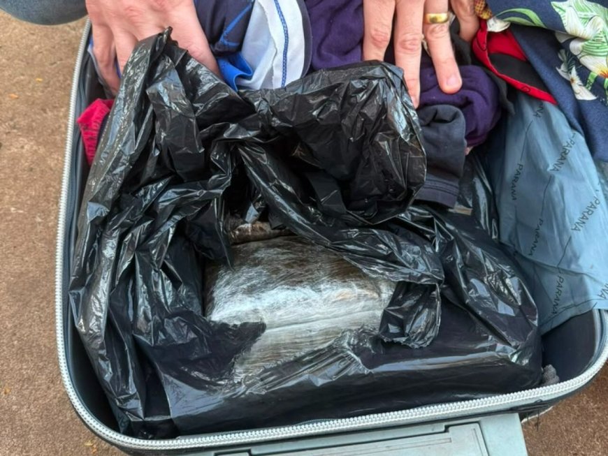 Passageiro Abandona Ônibus e Acaba Preso com 5,18 Quilos de Haxixe em Naviraí