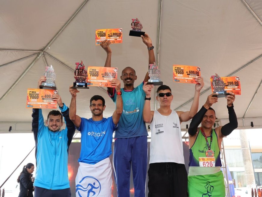 Douradenses superam adversários e conquistam sétima edição da Meia Maratona do Fogo