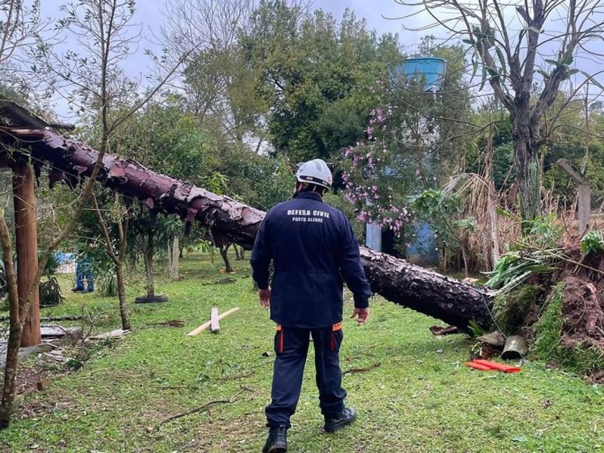 Chuvas no Rio Grande do Sul: desabrigados em Eldorado do Sul
